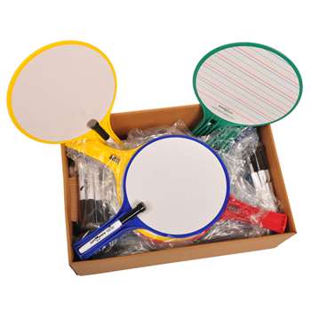 Kwik Chek Ii Classroom Kit Set 24 Paddles By Kleenslate Concepts