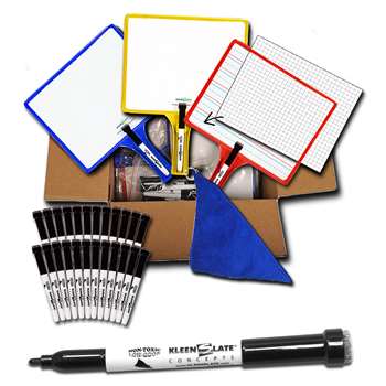 Shop Kleenslate Dry Erase Board 12Pk System Standard Classroom Pack - Kls5422 By Kleenslate Concepts