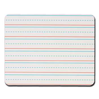 Rectangular Manuscript Lined 6Pk Replacement Dry Erase Sheets By Kleenslate Concepts