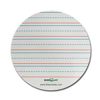 Circles Manuscript Lined Replacement Dry Erase Sheets By Kleenslate Concepts