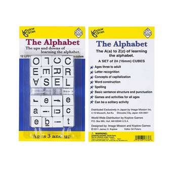 Alphabet Dice Game By Koplow Games