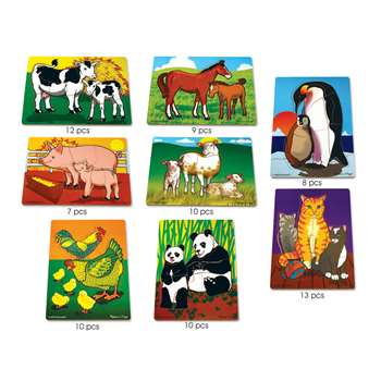 Mothers And Baby Animals Puzzle Set By Melissa & Doug