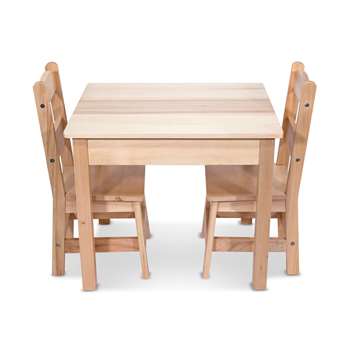 Wooden Table & Chairs Natural, LCI2427