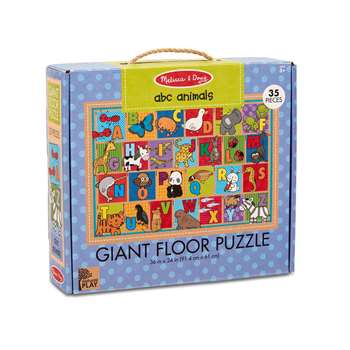 Np Giant Floor Puzzle Abc Animals, LCI31373