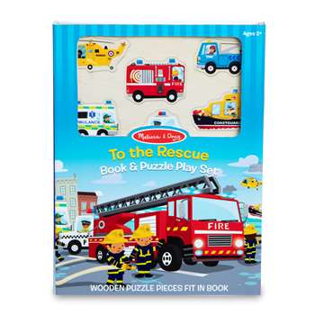 Book & Puzzle Play St To The Rescue, LCI31481