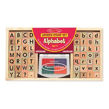 Alphabet Stamp Set By Melissa & Doug