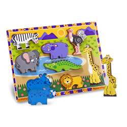 Safari Chunky Puzzle By Melissa & Doug