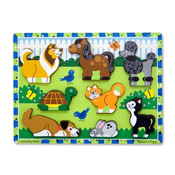 Pets Chunky Puzzle By Melissa & Doug