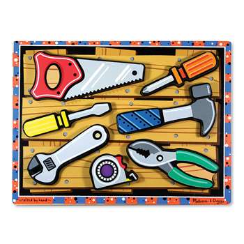 Tools Chunky Puzzle By Melissa & Doug