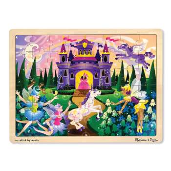 Fairy Fantasy Jigsaw Puzzle (Wooden 48 Pieces) By Melissa & Doug