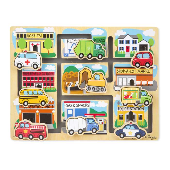 Vehicles Maze By Melissa & Doug