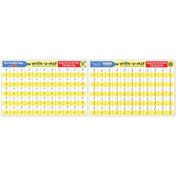 Multiplication Problems Write A Mat 6Pk By Melissa & Doug