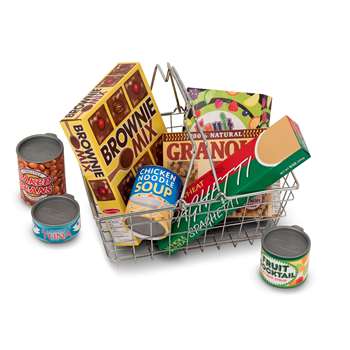 Grocery Basket With Food By Melissa & Doug