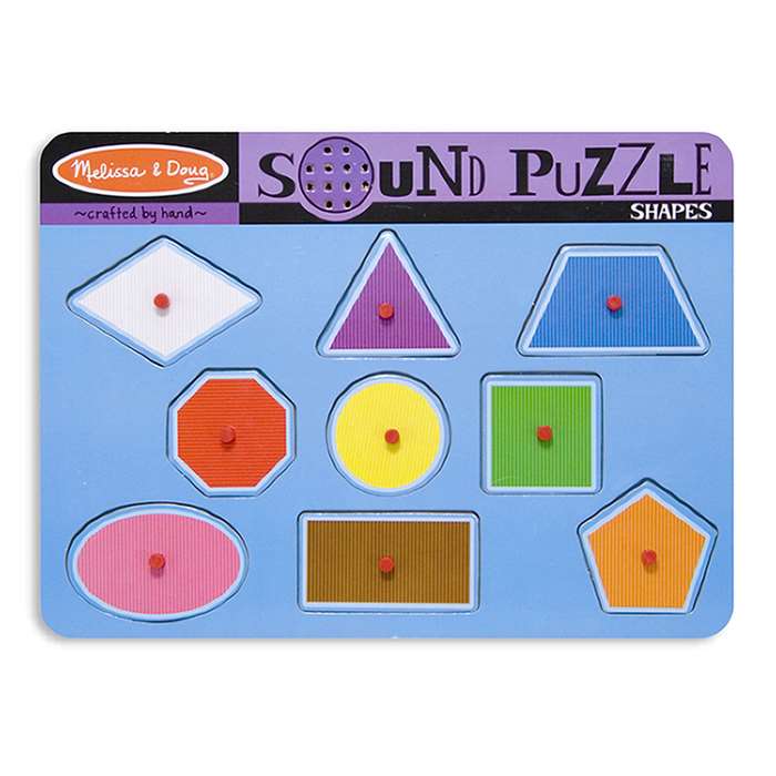 Shapes Sound Puzzle By Melissa & Doug