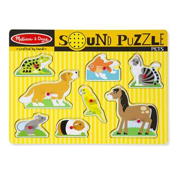 Pets Sound Puzzle By Melissa & Doug