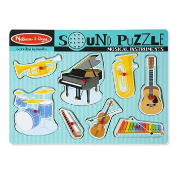 Musical Intruments Sound Puzzle By Melissa & Doug