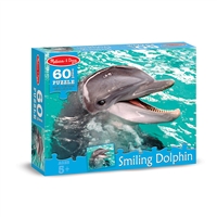 60 Pc Smiling Dolphin Cardboard Jigsaw, LCI8935