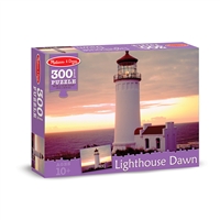 300 Pc Lighthouse Dawn Cardboard Jigsaw, LCI8993