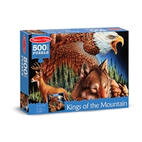 500 Pc King Of The Mountain Cardboard Jigsaw, LCI9033