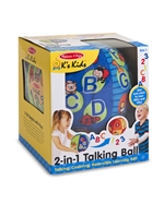 2 In 1 Talking Ball By Melissa & Doug