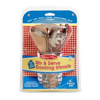 Lets Play House Stir & Serve Cooking Utensils, LCI9351