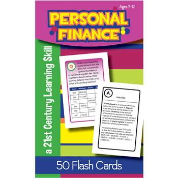 Personal Finance Flash Cards Gr 6, LEP901112LE