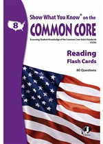 Shop Reading Gr 8 Show What You Know On The Common Core Flash Cards - Lepna5805 By Milliken Lorenz Educational Press