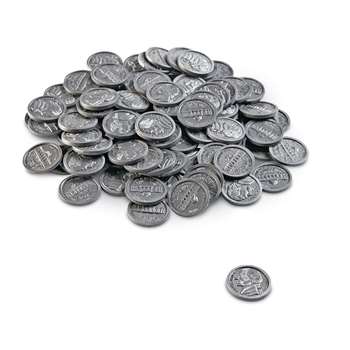 Play Money Nickels 100/Pk Plastic By Learning Resources