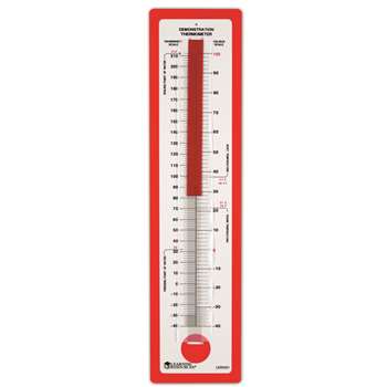 Demonstration Thermometer 24 X 5-3/4 Fahrenheit/Celsius By Learning Resources