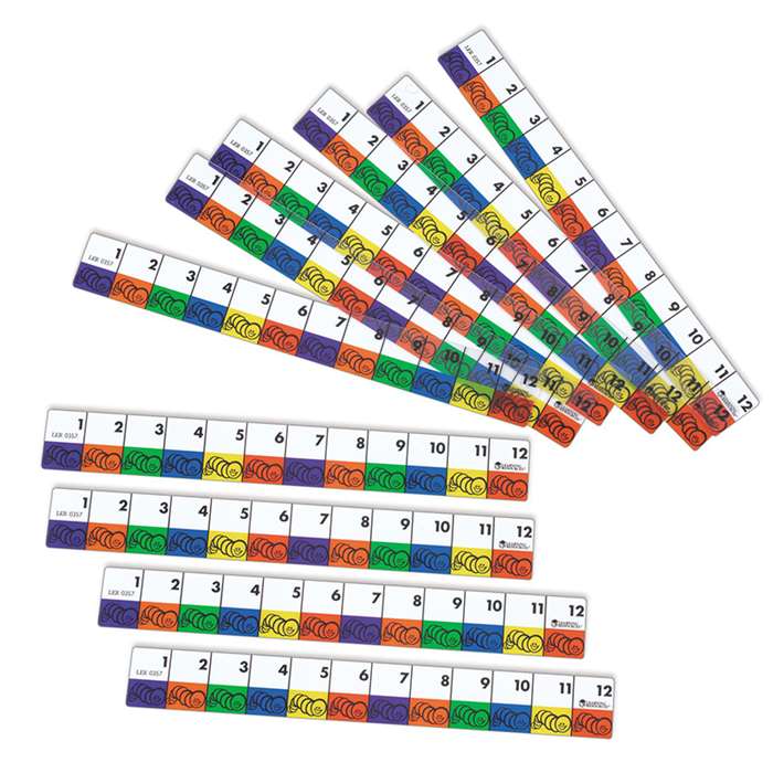 Transparent Inchworms Rulers By Learning Resources