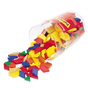 Pattern Blocks Plastic 1Cm 250/Pk By Learning Resources