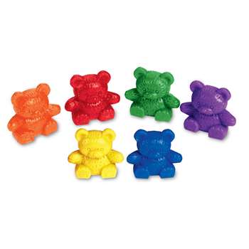 Counters Baby Bear 6 Colors 102-Pk By Learning Resources