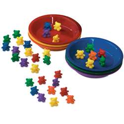 Baby Bear Sorting Set 102 Bears 6 Colors 6 Bowls By Learning Resources