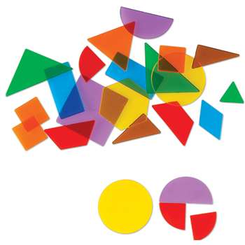 Shop Translucent Geometric Shapes - Ler1766 By Learning Resources