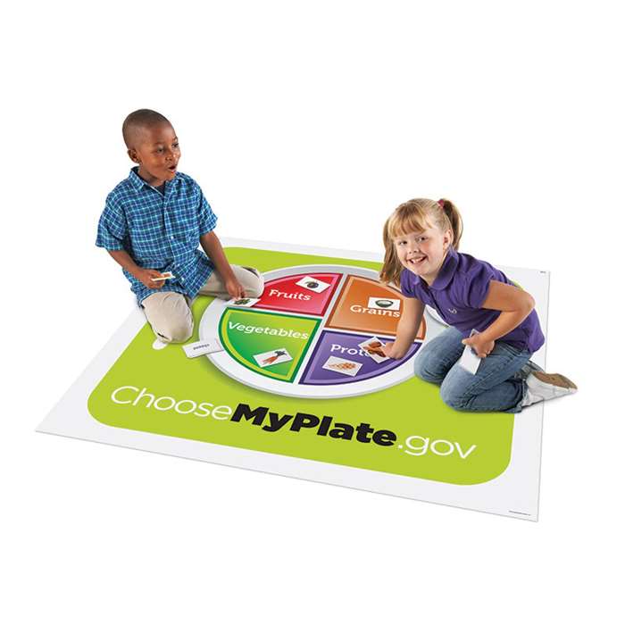 Healthy Helpings A Myplate Activity Mat By Learning Resources