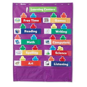 Classroom Centers Pocket Chart By Learning Resources