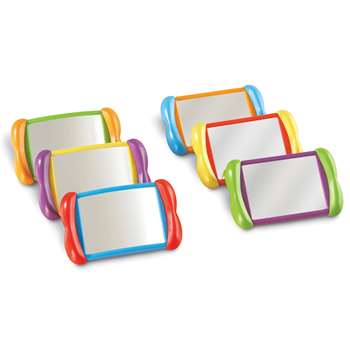 All About Me 2 In 1 Mirrors 6 Set By Learning Resources