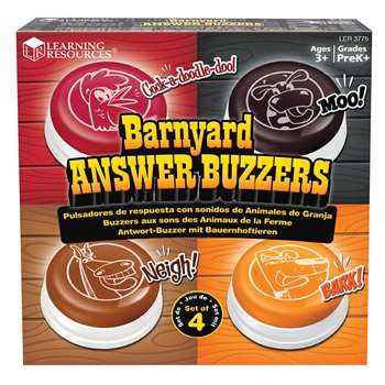Animal Answer Buzzers By Learning Resources