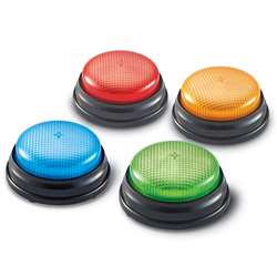 Lights And Sounds Buzzers Set Of 4 By Learning Resources