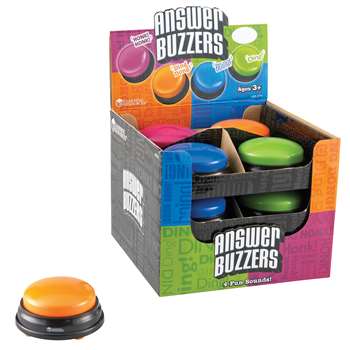 Answer Buzzers Pop Set Of 12 By Learning Resources