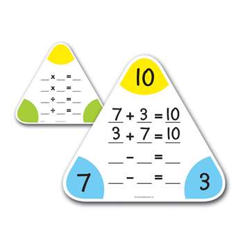 Write & Wipe Fact Family Boards By Learning Resources