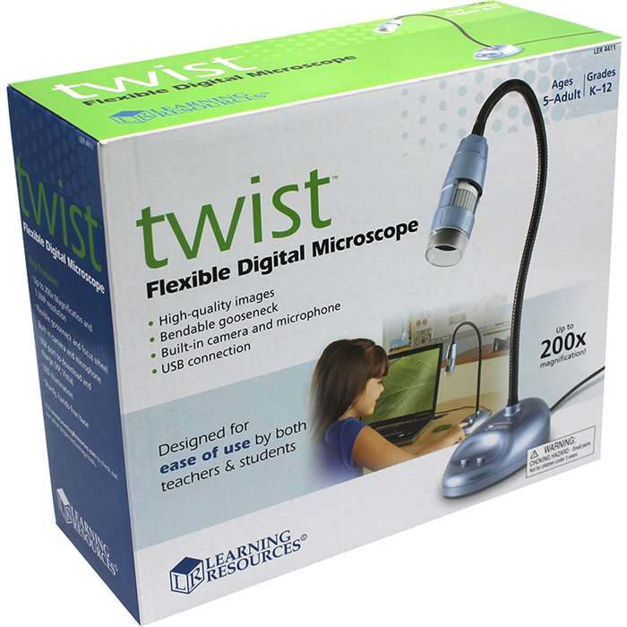 Twist Flexible Digital Microscope By Learning Resources