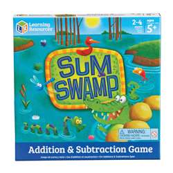 Sum Swamp Gr Pk & Up Addition & Subtraction By Learning Resources