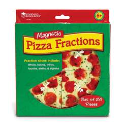 Magnetic Pizza Fraction Set By Learning Resources