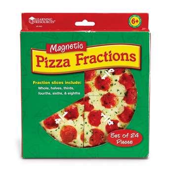 Magnetic Pizza Fraction Set By Learning Resources