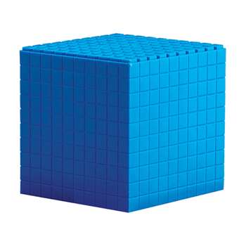 Interlocking Base Ten 1 Cube 10 X 10 X 10 Cm By Learning Resources