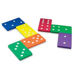 Jumbo Foam Dominoes Set Of 28 By Learning Resources