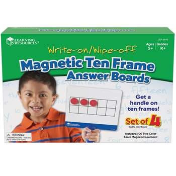 Magnetic Ten Frame Answer Boards By Learning Resources