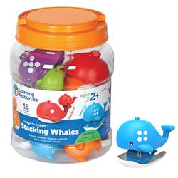 Snap-N-Learn Stacking Whales, LER6709