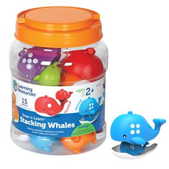 Snap-N-Learn Stacking Whales, LER6709